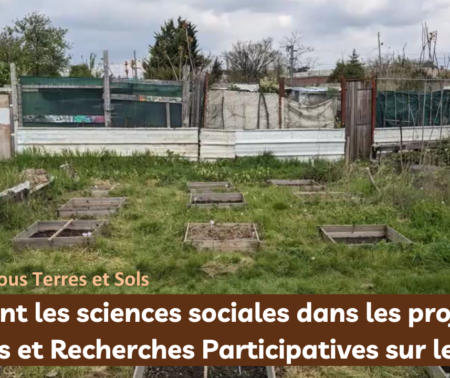 « Que font les sciences sociales dans les projets de recherche participative sur les sols ? »