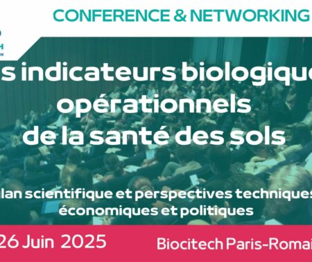 Colloque IBOSS 2025 : tout savoir sur les indicateurs biologiques de la santé des sols !