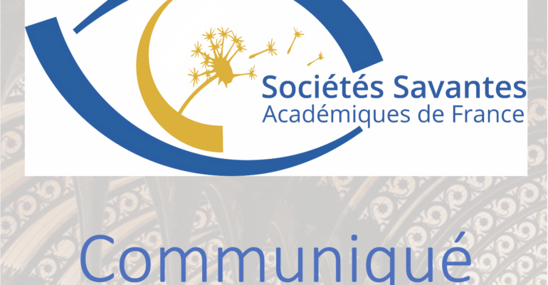 Congrès 2025 du Collège des sociétés Savantes : Sciences – responsabilité – engagement.