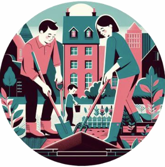 Poster : Tous en Sol, Diagnostic participatif de la qualité des sols urbains des jardins privés